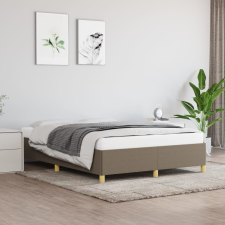 vidaXL tópszínű szövet ágykeret 140 x 190 cm ágy és ágykellék