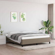 vidaXL tópszínű szövet ágykeret 180x200 cm ágy és ágykellék