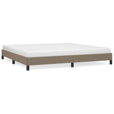 vidaXL tópszínű szövet ágykeret 200x200 cm (346748) ágy és ágykellék