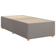 vidaXL tópszínű szövet ágykeret 90x200 cm (3284705) ágy és ágykellék
