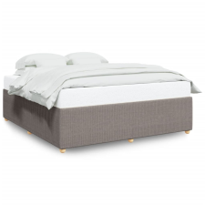 vidaXL tópszínű szövet ágykeret matrac nélkül 200 x 200 cm (3284967) ágy és ágykellék