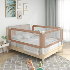 vidaXL tópszínű szövet biztonsági leesésgátló 100 x 25 cm bababiztonság