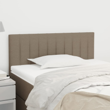 vidaXL tópszínű szövet fejtámla 100x5x78/88 cm (346232) ágy és ágykellék