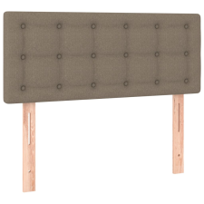 vidaXL tópszínű szövet fejtámla 100x5x78/88 cm (346440) ágy és ágykellék