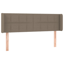 vidaXL tópszínű szövet fejtámla 147x16x78/88 cm (3118770) ágy és ágykellék