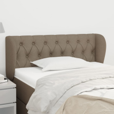 vidaXL tópszínű szövet fejtámla szárnyakkal 103x23x78/88 cm ágy és ágykellék