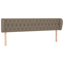 vidaXL tópszínű szövet fejtámla szárnyakkal 183x23x78/88 cm (3117498) ágy és ágykellék