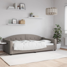vidaXL tópszínű szövet kanapéágy 100 x 200 cm bútor
