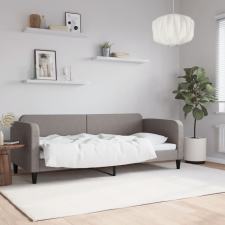 vidaXL tópszínű szövet kanapéágy 80 x 200 cm bútor