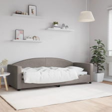 vidaXL tópszínű szövet kanapéágy 80 x 200 cm ágy és ágykellék