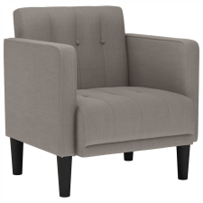 vidaXL tópszínű szövet kanapészék karfás szék 53 cm (4100547) bútor