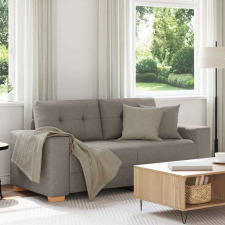 vidaXL tópszínű szövet loveseat kanapé 140 cm bútor