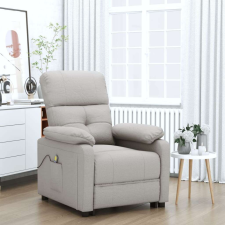 vidaXL tópszínű szövet masszázsfotel masszázsfotel