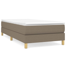 vidaXL tópszínű szövet rugós ágykeret 80 x 200 cm (3120570) ágy és ágykellék