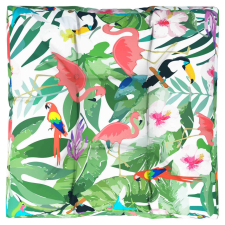 vidaXL Trópusi Madarak Raklappárna - 80x80x12 cm kerti bútor