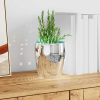 vidaXL Tükör Mozaik Csempe Geometrikus 3 pcs Ezüst 30 x 30 cm Üveg