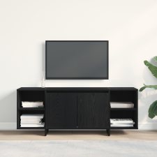 vidaXL TV állvány - Fekete tölgy - 120x30x40.5 cm - Műmárványból készült bútor