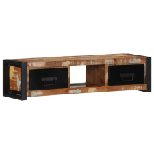 vidaXL TV szekrény 100x30x25 cm tömörfa, újrahasznosított fa bútor