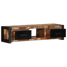 vidaXL TV szekrény 100x30x25 cm tömörfa, újrahasznosított fa (4013598) bútor