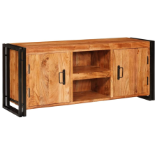 vidaXL TV szekrény Barna 120 x 30 x 50 cm tömör akácfa bútor