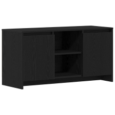 vidaXL TV Szekrény Fekete Tölgy 102x37,5x52,5 cm Mérnöki Fa (862707) bútor