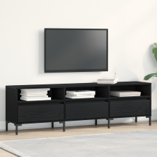 vidaXL TV Szekrény Fekete Tölgy 150x30x44,5 cm Műgyanta bútor