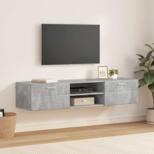 vidaXL TV szekrény fiókkal Magasfényű fehér 150 x 39 x 30 cm Faanyag bútor