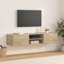 vidaXL TV szekrény fiókkal sonoma tölgy 150 x 39 x 30 cm Faanyag bútor