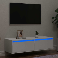 vidaXL TV szekrény LED világítással fehér 100X35,5x25 cm bútor