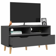 vidaXL TV-szekrény - Modern - Szürke - 90x40x48,5cm bútor
