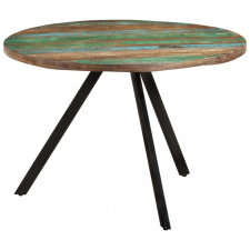 vidaXL újrahasznosított tömör mangófa étkezőasztal 110 x 75 cm bútor