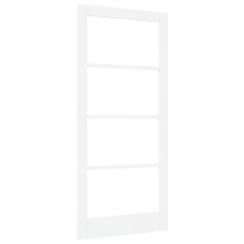 vidaXL Üvegajtó "ORKDAL" Fehér 93x202x4 cm (4102704) nyílászáró