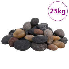 vidaXL vegyes színű polírozott kavics 5-8 cm 25 kg akvárium dekoráció