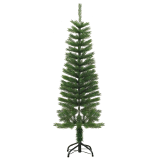 vidaXL vékony polietilén műkarácsonyfa állvánnyal 120 cm (344643) műfenyő