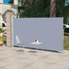 vidaXL veranda behúzható válaszfal 160 x 300 cm szürke kerti bútor