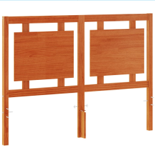 vidaXL viaszbarna tömör fenyőfa fejtámla 135 cm (844210) ágy és ágykellék