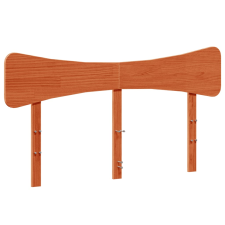 vidaXL viaszbarna tömör fenyőfa fejtámla 140 cm (844780) ágy és ágykellék