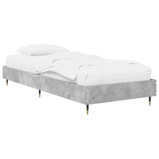 vidaXL vidaXL Ágykeret Betonszürke 80 x 200 cm Szerelt Fa ágy és ágykellék
