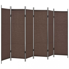 vidaXL vidaXL barna 6 paneles paraván 300 x 180 cm bútor