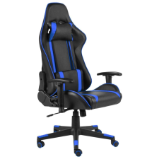 vidaXL vidaXL műbőr PVC forgó Gamer szék #fekete-kék forgószék