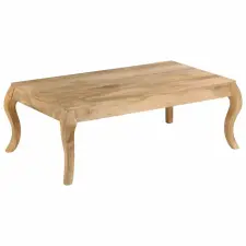 vidaXL vidaXL tömör mangófa dohányzóasztal 116 x 66 x 41 cm bútor