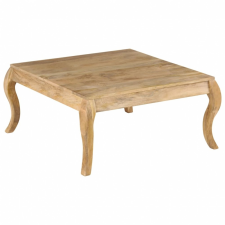 vidaXL vidaXL tömör mangófa dohányzóasztal 80 x 80 x 40 cm bútor