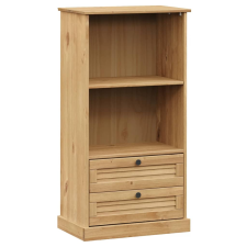 vidaXL VIGO tömör fenyőfa könyvespolc 60x35x114,5 cm (353184) bútor
