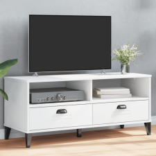 vidaXL VIKEN fehér tömör fenyőfa TV-szekrény bútor