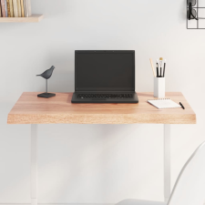 vidaXL világosbarna asztallap 80x40x(2-4) cm kezelt tömör élőszegélyes bútor