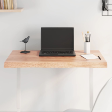 vidaXL világosbarna asztallap 80x50x(2-4) cm kezelt tömör élőszegélyes bútor