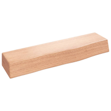 vidaXL világosbarna kezelt tömör tölgyfa fali polc 40x10x6 cm (363622) bútor