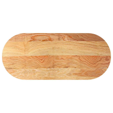 vidaXL világosbarna tömör akácfa ovális alakú asztallap 140x60x4 cm (4009076) bútor