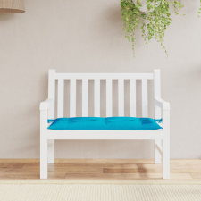 vidaXL Világoskék szövet kerti padpárna 100 x 50 x 7 cm lakástextília