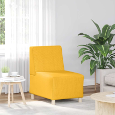 vidaXL világossárga kordbársony szövet kanapéfotel 60 cm bútor